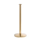 Queue Solutions PRF351-SB Ropemaster 351, Flat Top, Sloped Base, Satin Brass New. Price: $73.15.