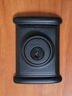 Kwikset Ashfield Square Smartkey Single Cylinder Matte Black Deadbolt Door Lock Open. Price: $39.99.
