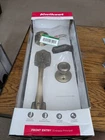 Kwikset Belleview Single Cylinder Antique Brass Handle Open. Price: $53.19.