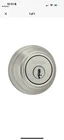 Kwikset 982S 15 Rcal Rcs Ul Single Cylinder Deadbolt, Satin Nickel New. Price: $20.00.