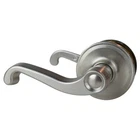 Weiser Valencia Lh Passage Door Lever Knob, Satin Nickel, RLR1 (radius Plates) New. Price: $19.99.