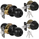 Rafeciee Exterior Door Lock Set, Single Cylinder Deadbolt And Knob New. Price: $62.05.