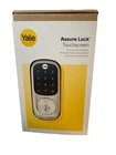 Yale Assure Lock Wi-fi Touchscreen Smart Satin Nickel Brand New!. Price: $140.68.