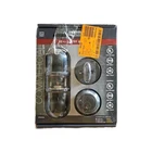 Universal Hardware Commercial Ansi Grade 2 Entry Knob & Deadbolt, Matte Black New. Price: $39.99.