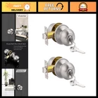 2 Pack Keyed Alike Brushed Nickel Door Knobs Set, Entry Lockset For Home Securit New. Price: $41.99.