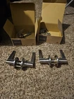 2 Schlage J54SOL619 Series Keyed Door Lever Finish: Satin Nickel No New. Price: $20.00.