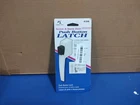 Prime-line 5145 Screen Door Push Button Latch Set 5/8" 1.25" Thick, Open. Price: $17.50.
