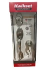 Kwikset, 98001-107, Shelburne, Front Door, Lock Satin Nickel New. Price: $109.99.
