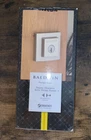 Baldwin Prestige Single Cylinder Square Deadbolt Satin Nickel Salvage Parts Sale For. Price: $20.00.