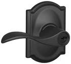 Schlage F51-ACC-CAM Accent Single Cylinder Keyed Entry Door Lever Black New. Price: $66.44.