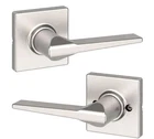 Kwikset Hollis Round Rose Satin Nickel Passage Hall/closet Door Handle New. Price: $15.99.
