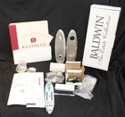Baldwin 6450-150-ENTR Oval Edinburgh Entry Set With Knob Satin Nickel New. Price: $799.99.