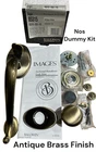 Baldwin 85315-050-FD Dummy Door Handle Knob Set Logan Antique Brass Finish Nos Open. Price: $139.99.