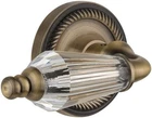 Parlor Lever Single Dummy Rope Rosette, Antique Brass Nostalgic Warehouse Open. Price: $35.99.