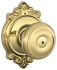 Schlage F40-GEO-BRK Georgian Privacy Door Knob Set New. Price: $46.72.