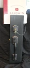 Baldwin Tubular Entry Lock Set Keyed Oil Rubbed Bronze Used Store Display. Price: $189.99.