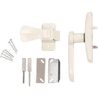 Larson Georgian White Lever Storm Door Latch CH3010301 New. Price: $35.28.