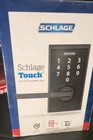 Schlage FE695 Cen 622 Lat Keyless Touchscreen Door Lock Matte Black New. Price: $115.00.