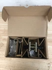Baldwin ENTUBCSR150 Entry Door Lever Set With Square Rose - Satin Nickel Used. Price: $204.80.