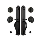 Newbang Front Double Door Handleset For Exterior Aged Bronze Finis.... Price: $181.25.