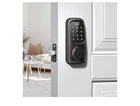 Revolo Keyless Entry Door Lock With Touch Screen Oil Rubbed Bronze Open. Price: $45.00.