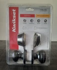 New Kwikset 690 Cove Entry Knob Single Cyclinder Deadbolt Combo Venetian Bronze. Price: $26.99.