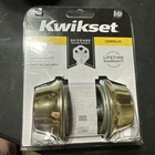 Nib Kwikset Deadbolt Lock Model Polished Brass Finish 96650-390 Brand New. Price: $22.00.