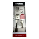 Kwikset Henley Entry Handleset W/ Deadbolt Satin Nickel Smartkey 96870-171 New. Price: $79.95.