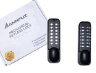 Annfuz Mechanical Keyless Entry Door Handle Lock Keypad Combination Digital Code New. Price: $29.90.