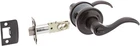 Baldwin Estate 5255.102.LENT Left Handed Entry Wave Lever Oil Rubbed Bronze Open. Price: $250.00.