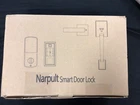 Narpult Smart Lock With Front Door Handle Set- New Open. Price: $29.99.