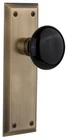 Nostalgic Warehouse Nykblk Sd Nk Black Porcelain Solid Brass - Bronze New. Price: $142.50.