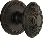Grandeur 822259 - Newport Rosette Door Handle With Victorian Knob Open. Price: $149.00.