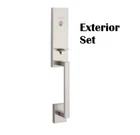 Kwikset Vancouver Single Cylinder Keyed Entry One Piece Exterior Handleset Open. Price: $109.50.