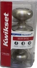 Kwikset Microban Brushed Nickel Keyed Entry Door Knob 31 New. Price: $16.07.