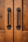 1 Antique Cast Iron Black Rectangular Door Handles Vintage Style Barn Pull. Price: $10.79.