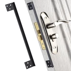 Door Latch Guard Home Security Lock Plate, Outswing Protec... New. Price: $18.64.