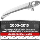 Exterior Front Driver Passenger Door Handle, Upgraded Metal - Compatible W... New. Price: $80.52.