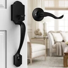 Brightify Black Front Door No Lock, Classic Exterior Handle, Entr... New. Price: $55.28.