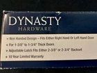 Dynasty Hardware Locking Doorknob-satin Nickel-heritage Lever-privacy-brand New. Price: $8.00.