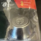 Kwikset Satin Chrome Double Cylinder Deadbolt Featuring Security 96650-511 Open. Price: $14.00.