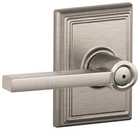 Schlage F40-LAT-ADD Latitude Privacy Door Lever Set New. Price: $48.50.