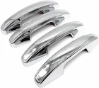 Triple Chrome Exterior Door Handle Covers No Smart Keyholes Fit For 2018-2022... New. Price: $51.87.