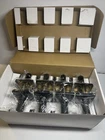 Lock Scout Straight Lever With Round Trim Hall Closet Door Handle, 8 Pack Open. Price: $75.00.