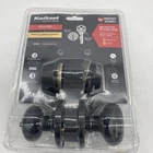Kwikset Cove Venetian Bronze Keyed Entry Door Knob & Deadbolt Combo Pack New. Price: $24.95.