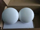 Ncl White Door Knobs, Interior, Porcelain Round Levers, Antiqu... Used. Price: $39.99.