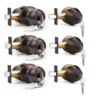 Knobonly Keyed Alike Exterior Round Outdoor Lock One Sided Deadbolt New. Price: $101.54.