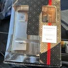 Baldwin Prestige Spyglass Lever Entrance Set Satin Nickel Finish Smartkey New. Price: $99.99.