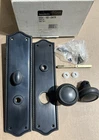 Baldwin 6554-102-ENTR Door Knob Handle Set Rope Oil Rubbed Bronze Entry Nos Open. Price: $349.99.