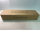 Baldwin SCNAPXROUTSR260 Polished Chrome Handleset With Keyed Entry & Round Knob Open. Price: $272.99.
